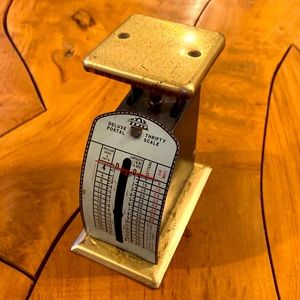 1950s Post Office Scale Vintage Package Weight